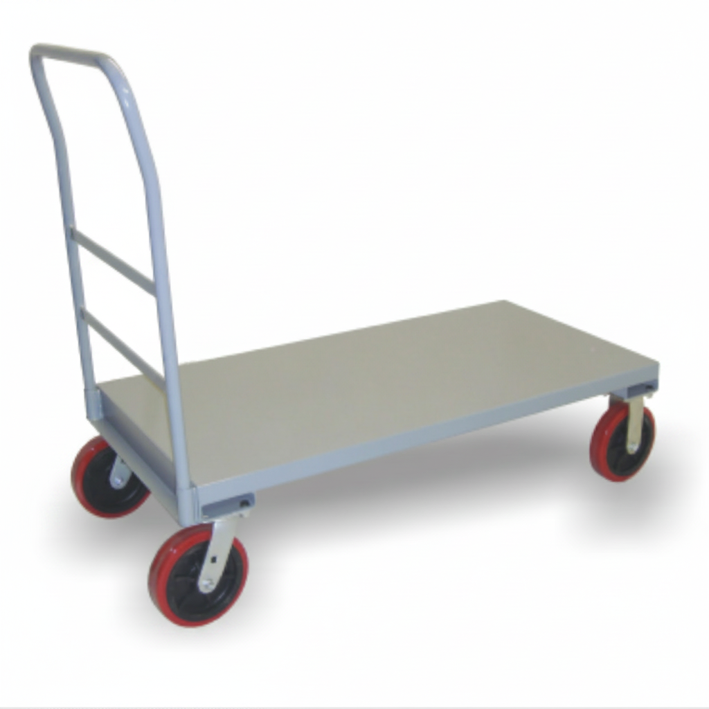 Carro con plataforma soldada