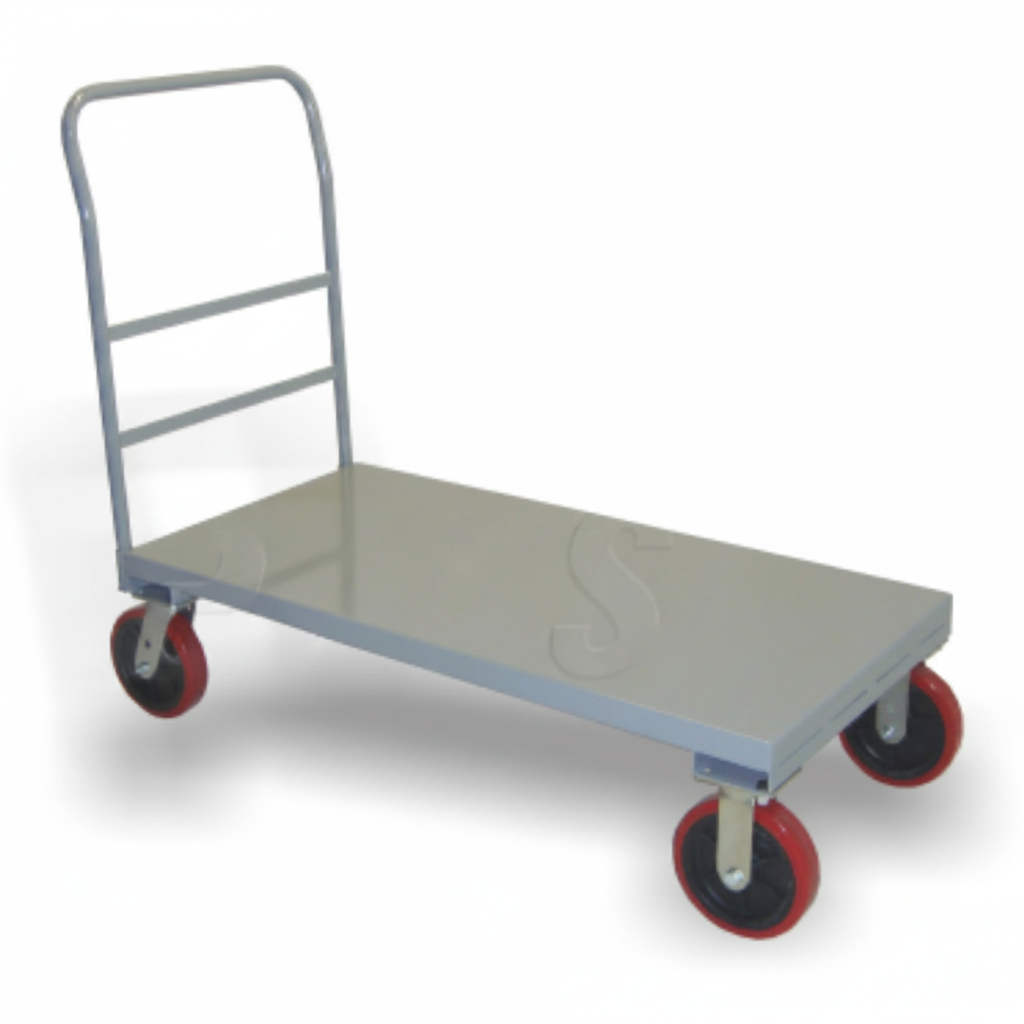 Carro con plataforma soldada